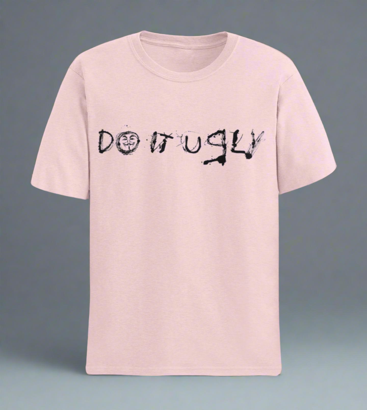 Short Sleeve Do It Ugly Tee Pink