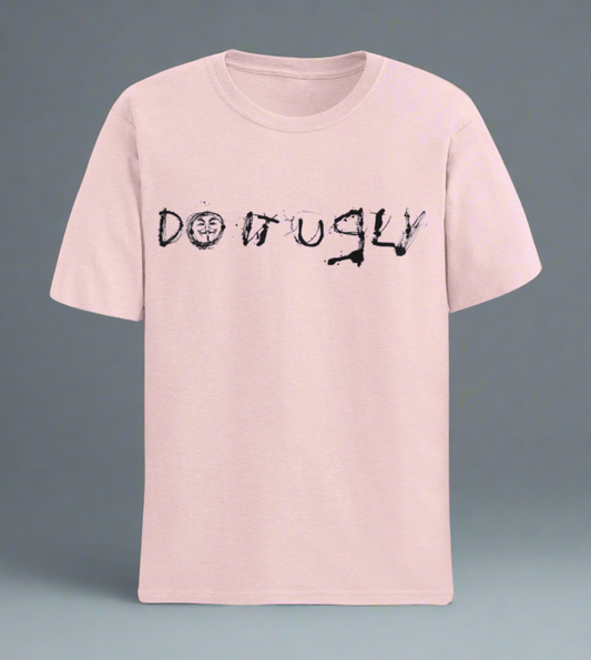 Short Sleeve Do It Ugly Tee Pink