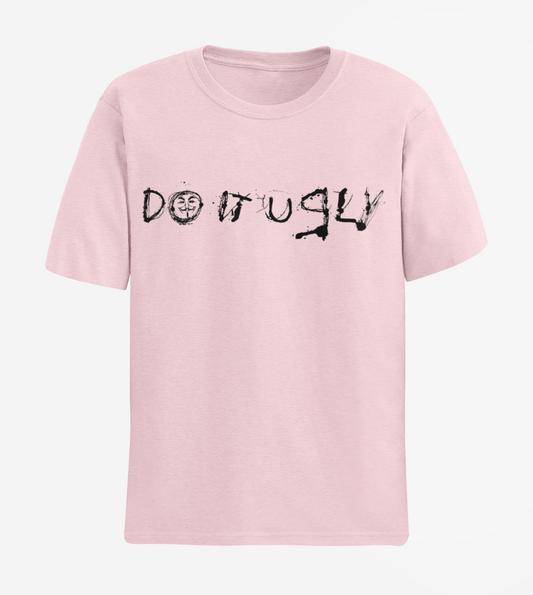 Short Sleeve Do It Ugly Tee Pink